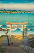 Pacific Ocean, Awa Province (Boshu Taikai), from the series 
