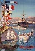 Port de guerre de Toulon (Hugo d'Alesi) - Muzeo.com