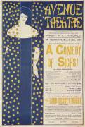 Poster advertising 'A Comedy of Sighs' (Aubrey Beardsley) - Muzeo.com