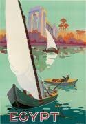 Poster advertising Egypt (H. Hashim) - Muzeo.com