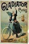 Poster advertising 'Gladiator Cycles' (French School) - Muzeo.com