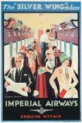 Poster advertising Imperial Airways (Charles C. Dickson) - Muzeo.com