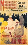 Poster advertising 'La Goulue' at the Moulin Rouge (Henri de Toulouse-Lautrec) - Muzeo.com