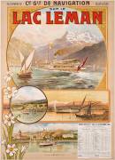 Poster advertising Lac Leman (Anton Reckziegel) - Muzeo.com