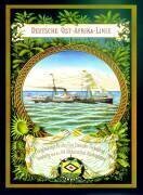 Poster advertising the German East Africa Line (German School) - Muzeo.com