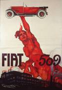 Poster for Fiat 509 (Plinio Codognato) - Muzeo.com