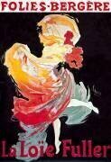 Poster for the show 'La Loie Fuller' of the Folies Bergere (Georges Neunier) - Muzeo.com