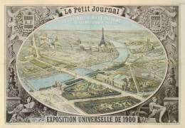 Poster published by 'Le Petit Journal' to advertise the Exposition Universelle in Paris (French School) - Muzeo.com