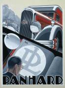 Projet d'affiche pour Panhard (Alexis Kow) - Muzeo.com