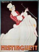 Representation de Mistinguett (Mistinguette) (1875-1956), chanteuse francaise. (Charles Gesmar) - Muzeo.com