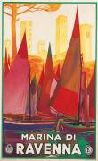 Sailing boats in Ravenna (anonymous) - Muzeo.com