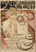 Salon des Cent. Exposition de l'Oeuvre de A. Mucha (Alfons Mucha) - Muzeo.com