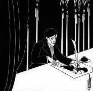 Self portrait by Aubrey Vincent Beardsley (Aubrey Beardsley) - Muzeo.com