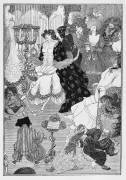 The Battle of the Beaux and the Belles (Aubrey Beardsley) - Muzeo.com