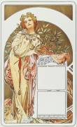 The calendar (Alfons Mucha) - Muzeo.com
