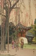 The Cherry Tree in Kawagoe (Hiroshi Yoshida) - Muzeo.com