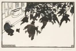 The Demonstration (Félix Vallotton) - Muzeo.com