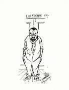 The exclusion of Emile Zola from the Academie Francaise (Aubrey Beardsley) - Muzeo.com