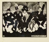 The Happy Latin Quarter (Félix Vallotton) - Muzeo.com