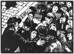 The Paris crowd (Félix Vallotton) - Muzeo.com