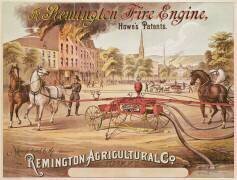 The Remington Fire Engine (American School) - Muzeo.com