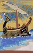 The Ship of Odysseus (François-Louis Schmied) - Muzeo.com
