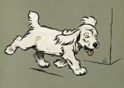 The White Puppy (Cecil Aldin) - Muzeo.com