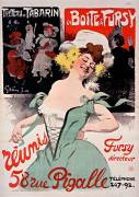 Tréteau de Tabarin, la Boite à Fursy réunis 58 rue Pigalle, Fursy directeur. : Téléphone 267-92 (Jules Grün) - Muzeo.com