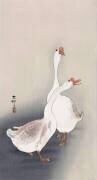 Two Geese (Ohara Koson) - Muzeo.com