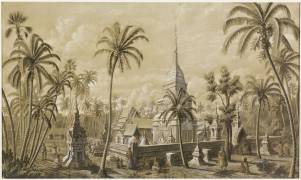 View of the Monument Peunom, Laos (Delaporte Louis Marie Joseph) - Muzeo.com