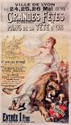 Ville de Lyon, les 24, 25, 26 mai 1890. Grandes Fêtes de bienfaisance au Parc de la Tête d'Or... (anonymous) - Muzeo.com