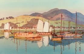 Wainting for the tide (Hiroshi Yoshida) - Muzeo.com
