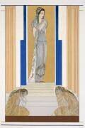 Weeping Penelope and her attendants (François-Louis Schmied) - Muzeo.com