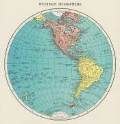 Western Hemisphere, World Atlas (Rand McNally) - Muzeo.com