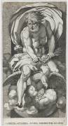 Jupiter sur son aigle brandissant la foudre (Rosso Fiorentino) - Muzeo.com