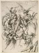 La Tentation de saint Antoine (Martin Schongauer) - Muzeo.com