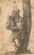 Le joueur de cornemuse (Albrecht Dürer) - Muzeo.com