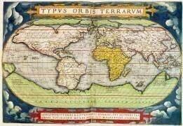 Map charting Sir Francis Drake's (English School) - Muzeo.com