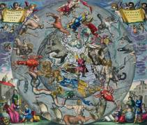 Map of the Constellations of the Northern Hemisphere (Andreas Cellarius) - Muzeo.com
