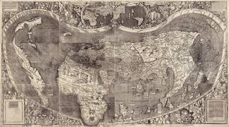 Map of the World (Martin Waldseemuller) - Muzeo.com