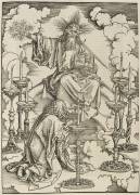 Suite de l'Apocalypse: La Vision des sept chandeliers (Albrecht Dürer) - Muzeo.com