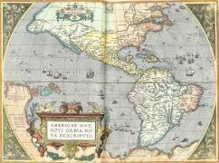 The Americas (Abraham Ortelius) - Muzeo.com