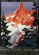 The Mont-Blanc chain, the Aiguille du Dru (Roger Broders) - Muzeo.com